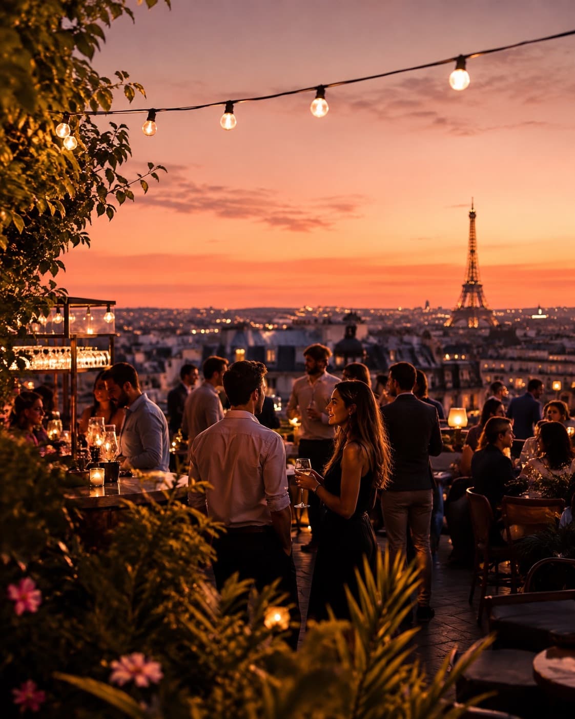 Cercle rooftop à Paris